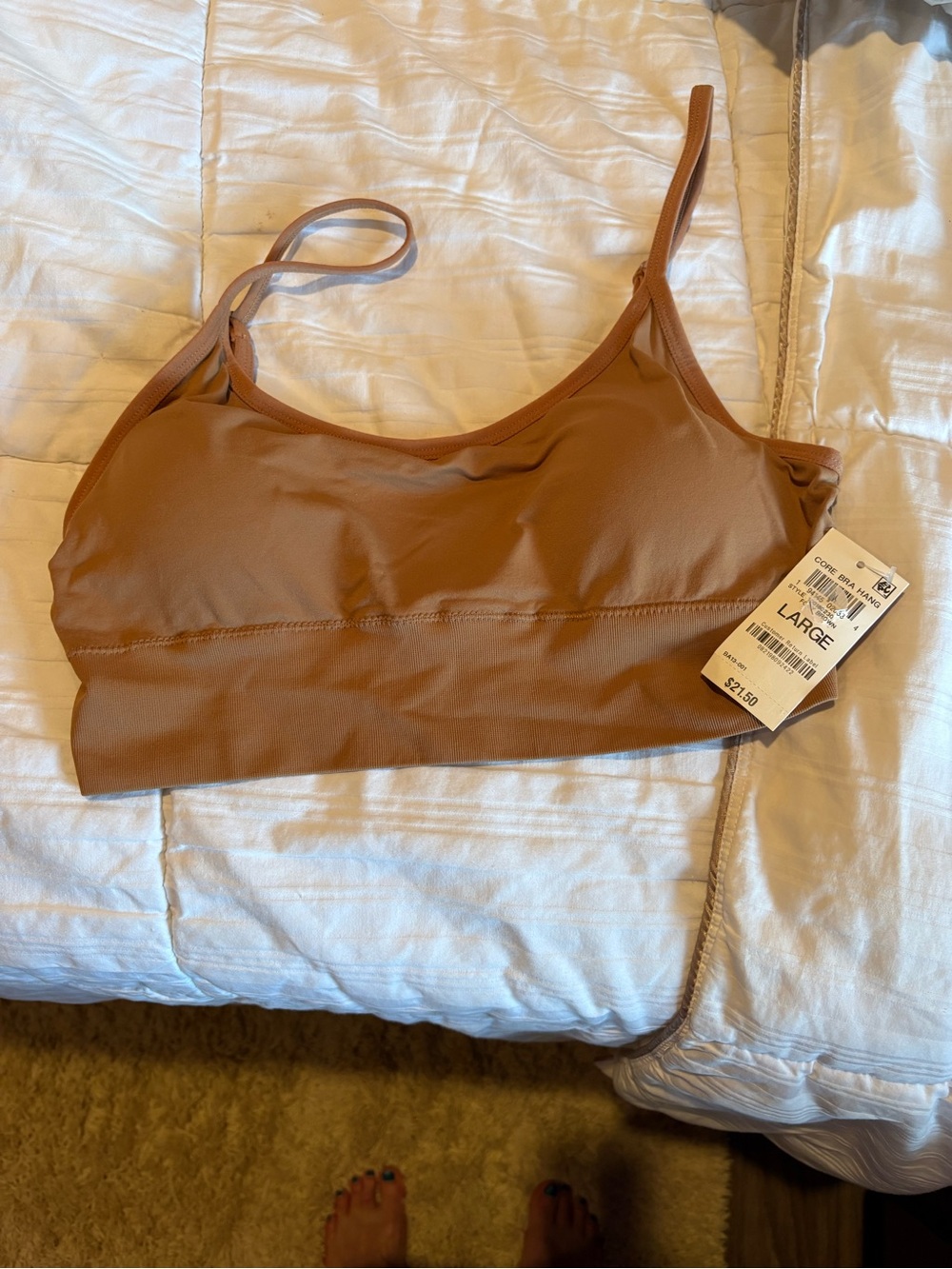 Girls State of Day Chestnut Brown Stretch Bralette